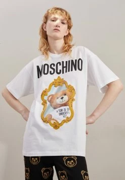 MOSCHINO Print T-shirt - White