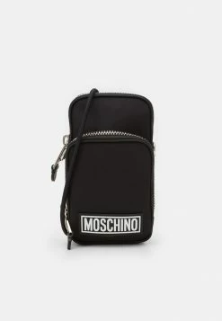 MOSCHINO LABEL UNISEX - Across Body Bag - Fantasy Black