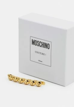 MOSCHINO BROCHE - Other Accessories - Shiny Gold-coloured -MOSCHINO SHOP d99b24135d334e75a08d60f4f08e97e2
