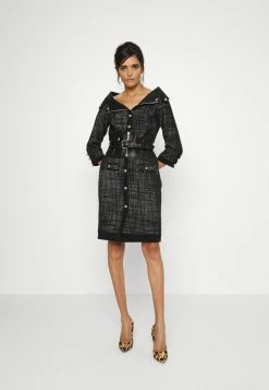 MOSCHINO UNITARD - Shift Dress - Fantasy Black