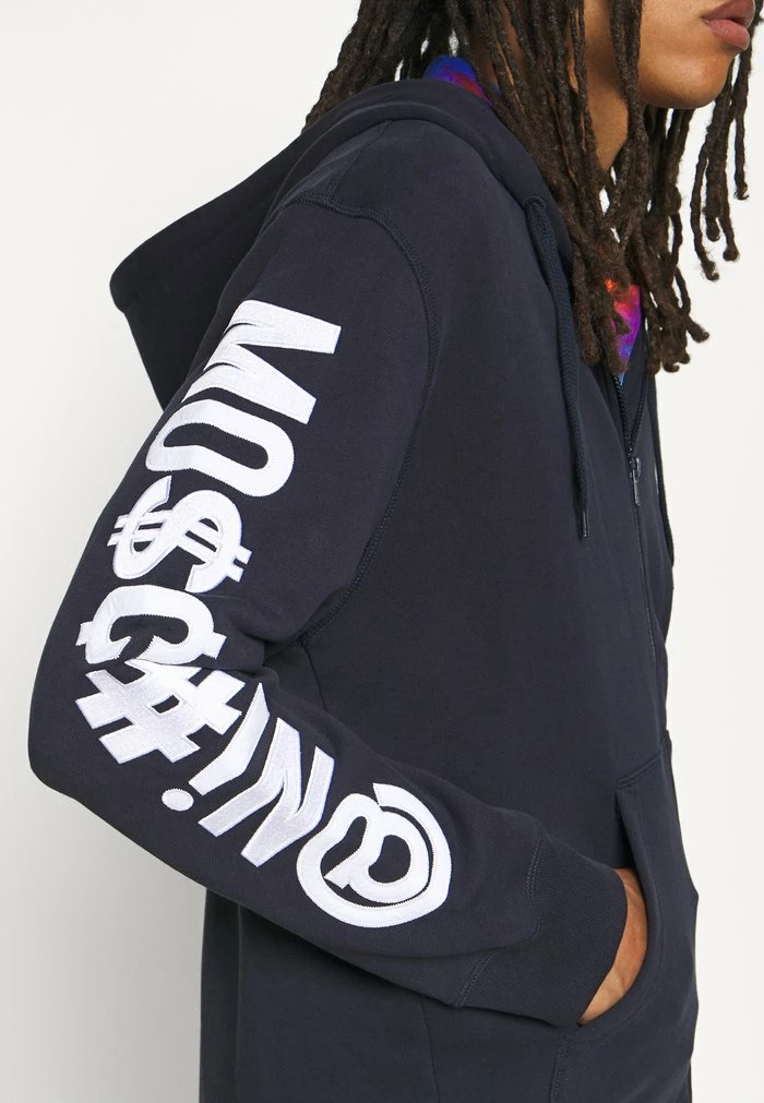 MOSCHINO Zip-up Sweatshirt - Blue 8 MOSCHINO Zip-up Sweatshirt - Blue - Image 8