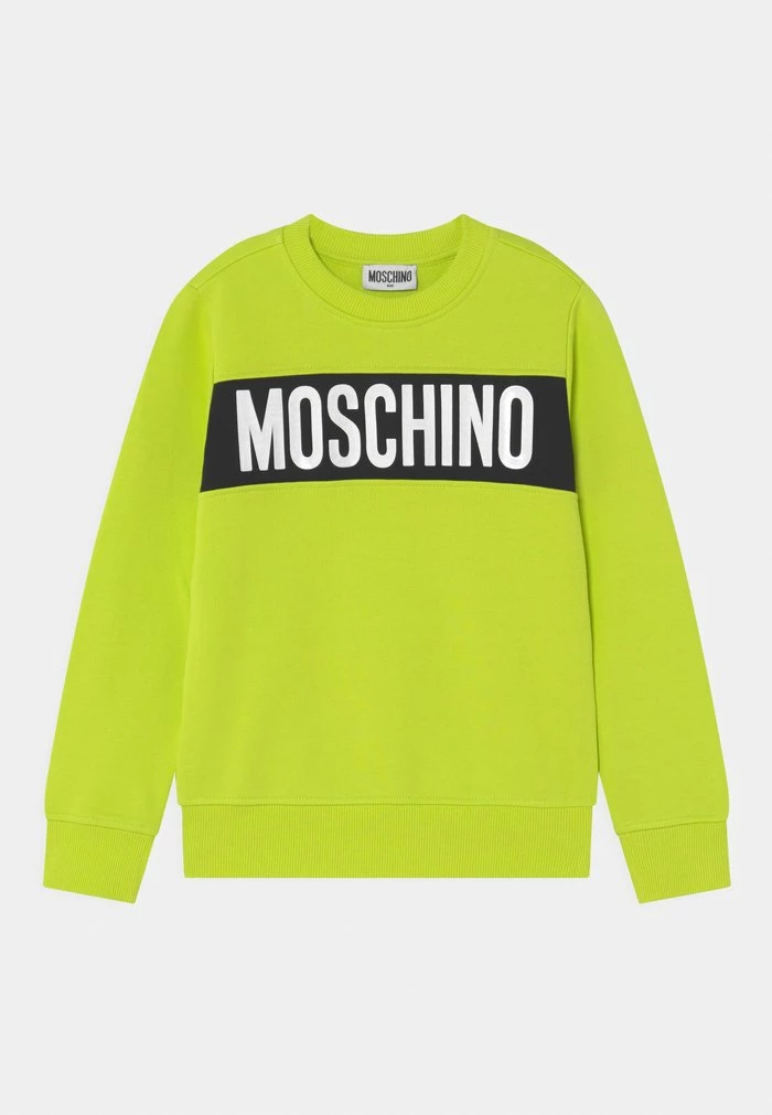 MOSCHINO UNISEX - Sweatshirt - Lime 1 MOSCHINO UNISEX - Sweatshirt - Lime