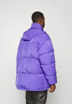 MOSCHINO LONG JACKET - Light Jacket - Blue -MOSCHINO SHOP daded7e24f5d46c1969ad85bf9e5a94e