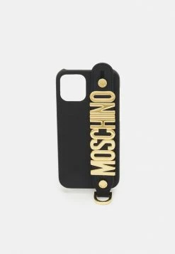 MOSCHINO I PHONE 12/12 PRO UNISEX - Phone Case - Fantasy Black