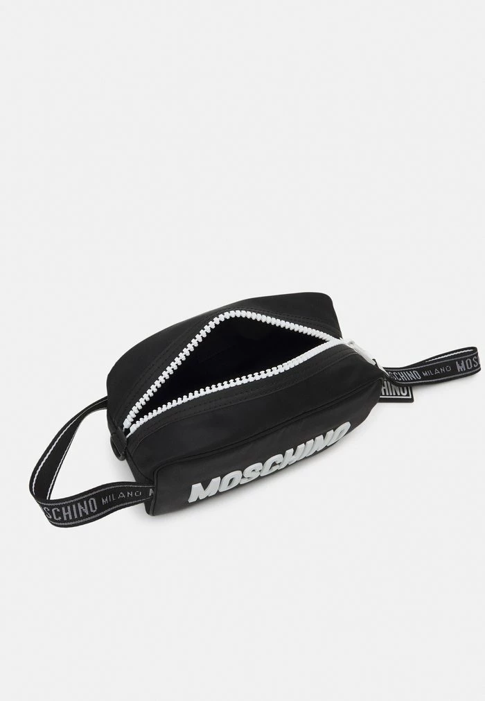 MOSCHINO RECYCLE UNISEX - Wash Bag - Fantasy White 3 MOSCHINO RECYCLE UNISEX - Wash Bag - Fantasy White - Image 3