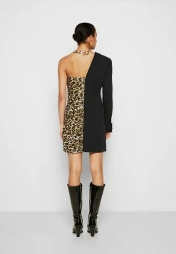 MOSCHINO UNITARD - Cocktail Dress / Party Dress - Black -MOSCHINO SHOP dbd674e1038f4c6687edb250dd7b11ec