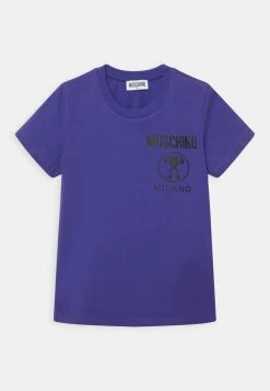 MOSCHINO ADDITION UNISEX - Print T-shirt - Ultra Violet
