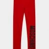 MOSCHINO UNISEX - Leggings - Trousers - Poppy Red