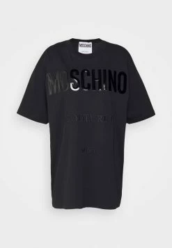 MOSCHINO VINYL COUTURE MILANO - Print T-shirt - Fantasy Black 12 MOSCHINO VINYL COUTURE MILANO - Print T-shirt - Fantasy Black -MOSCHINO SHOP dceed6ee09ea496e9f139c14c8fb6a90