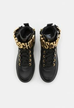 MOSCHINO High-top Trainers - Nero -MOSCHINO SHOP dd48148d0f4442b996d990b84d51833d