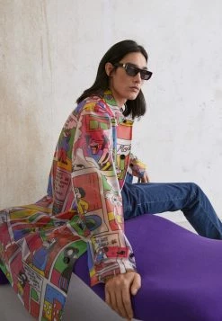 MOSCHINO RAIN COAT - Waterproof Jacket - Fantasy -MOSCHINO SHOP ddd465c494b84839a391dd608d074cd5