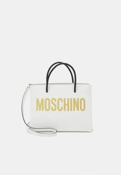 MOSCHINO SHOULDER BAG - Tote Bag - White