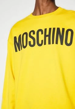 MOSCHINO Sweatshirt - Fantasy Yellow -MOSCHINO SHOP df9e9378fe064179a899e7df1474d864