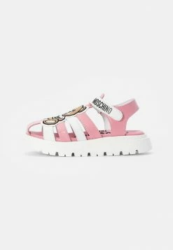 MOSCHINO Sandals - Pink/white