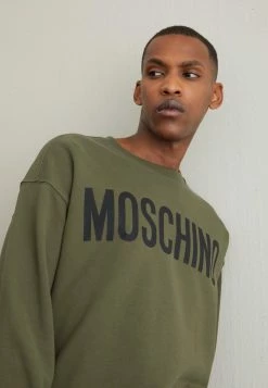 MOSCHINO Sweatshirt - Fantasy Green -MOSCHINO SHOP e15784afeae645fa93022436a0679650