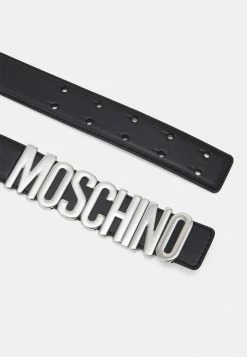 MOSCHINO UNISEX - Belt - Black -MOSCHINO SHOP e1bf4b446d5c4581ae66fb4cb55e262a