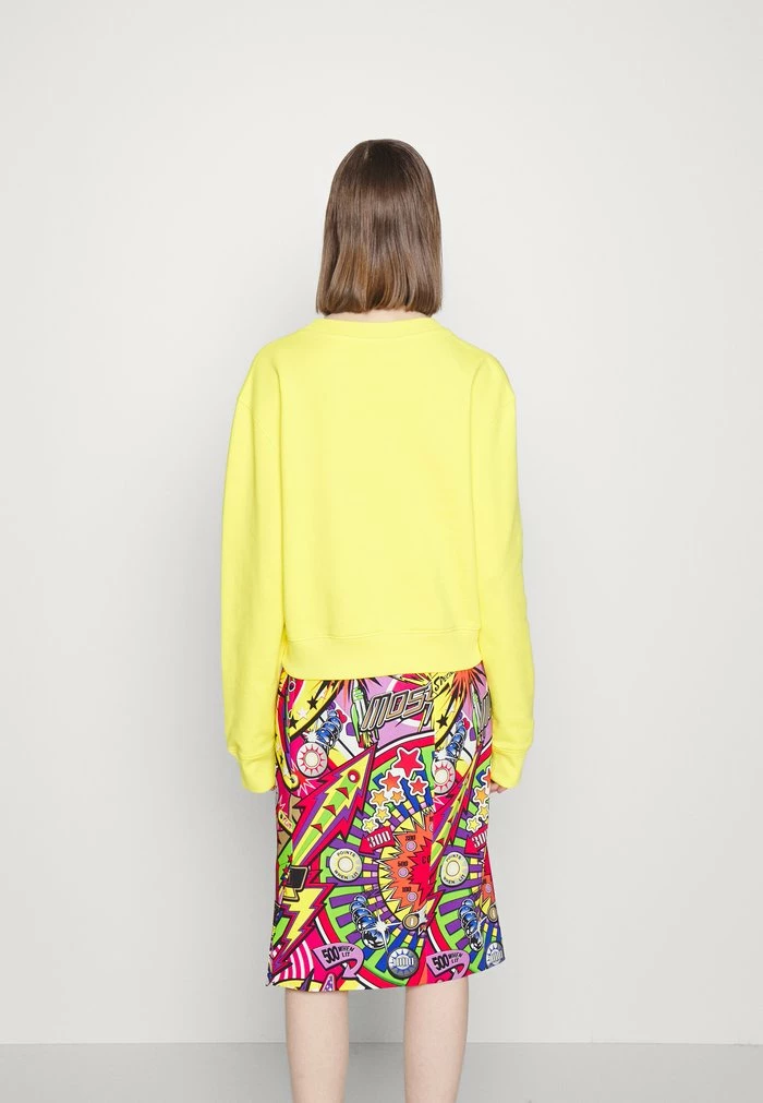 MOSCHINO INSTITUTIONAL LOGOS - Sweatshirt - Fantasy Yellow 5 MOSCHINO INSTITUTIONAL LOGOS - Sweatshirt - Fantasy Yellow - Image 5
