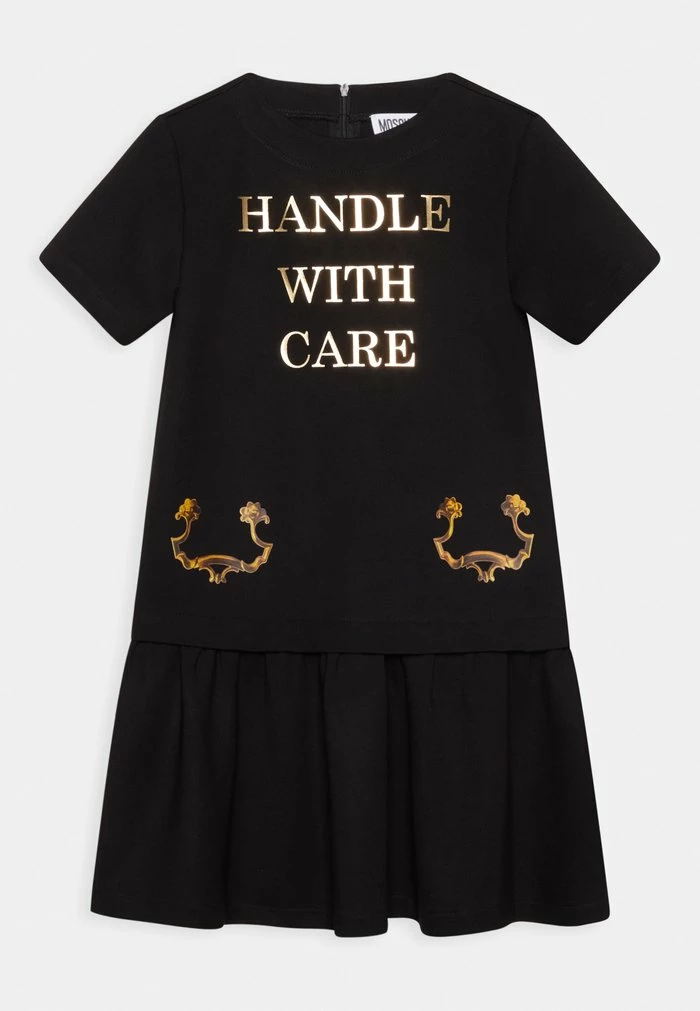 MOSCHINO DRESS - Jersey Dress - Black 1 MOSCHINO DRESS - Jersey Dress - Black