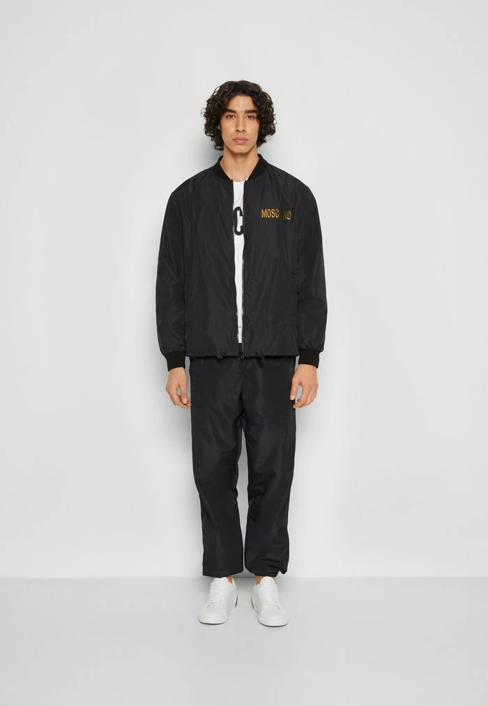 MOSCHINO LONG JACKET - Bomber Jacket - Black 5 MOSCHINO LONG JACKET - Bomber Jacket - Black - Image 5