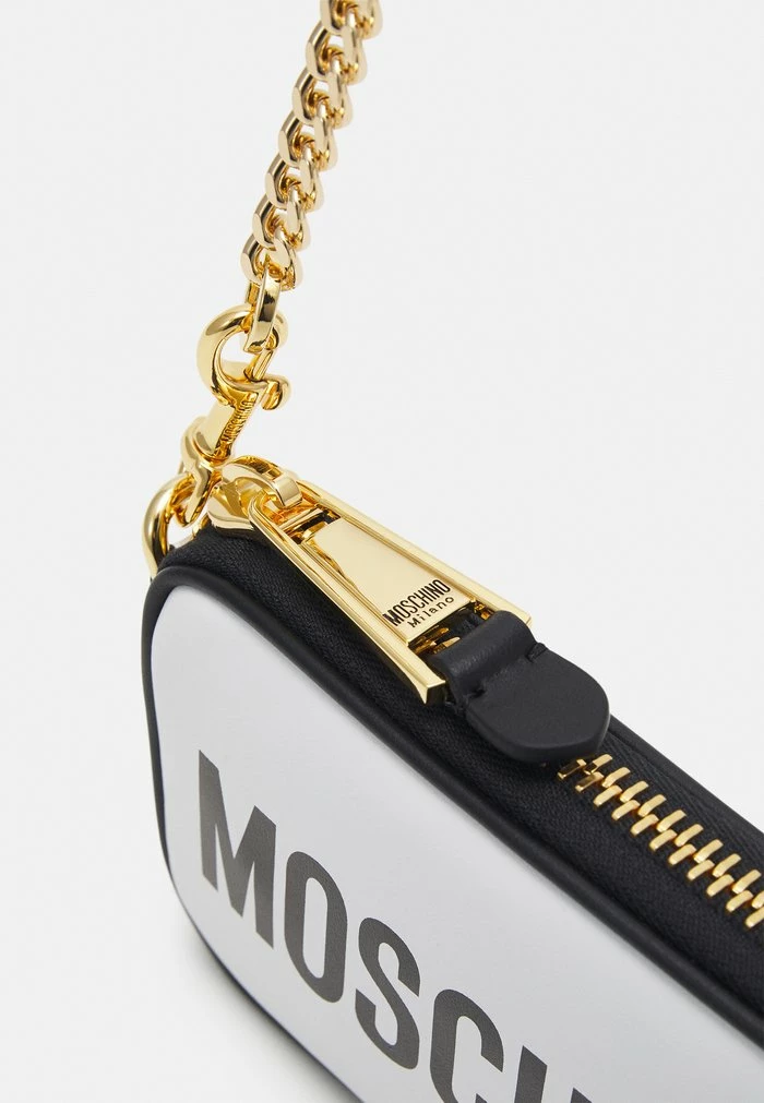 MOSCHINO BORSA TRACOLLA - Across Body Bag - White/black 4 MOSCHINO BORSA TRACOLLA - Across Body Bag - White/black - Image 4