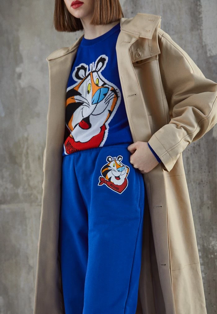 MOSCHINO Tracksuit Bottoms - Fantasy Blue 4 MOSCHINO Tracksuit Bottoms - Fantasy Blue - Image 4