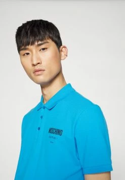 MOSCHINO UPPER BODY GARMENT - Polo Shirt - Fantasy Light Blue -MOSCHINO SHOP e4a4b37dcb8f495abc51a268d8d618ad