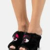 MOSCHINO Heeled Mules - Nero