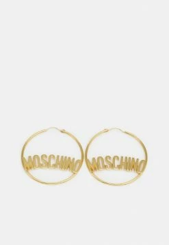 MOSCHINO EARINGS - Earrings - Shiny Gold-coloured