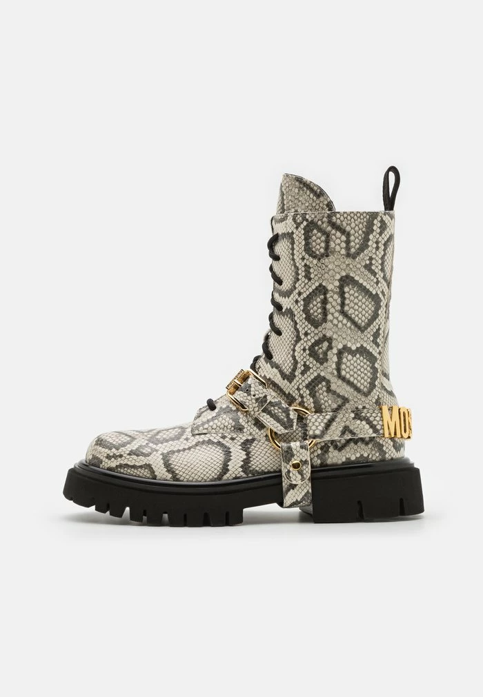 MOSCHINO Lace-up Boots - Roccia 1 MOSCHINO Lace-up Boots - Roccia