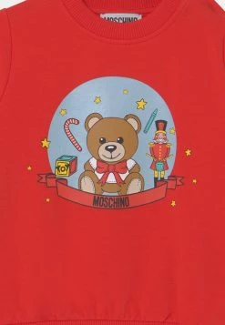 MOSCHINO UNISEX - Sweatshirt - Poppy Red -MOSCHINO SHOP e68bf19b01d94558a53910f322aca05d