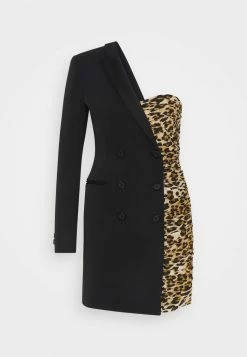 MOSCHINO UNITARD - Cocktail Dress / Party Dress - Black -MOSCHINO SHOP e6cef0d4198341b8bafbccb077b932b4