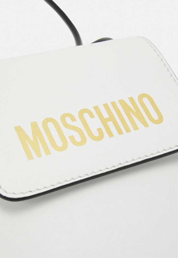 MOSCHINO SHOULDER BAG - Phone Case - Fantasy White 5 MOSCHINO SHOULDER BAG - Phone Case - Fantasy White - Image 5