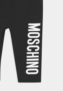MOSCHINO UNISEX - Leggings - Trousers - Black -MOSCHINO SHOP e7ff9e6224284798a31376f4d826ad87