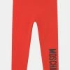 MOSCHINO UNISEX - Leggings - Trousers - Poppy Red
