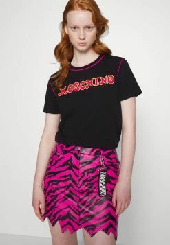 MOSCHINO SKIRT - Mini Skirt - Fucsia -MOSCHINO SHOP e91f1c603b754c6cbf6478517506d5b8