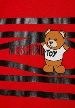 MOSCHINO MAXI TEE UNISEX - Print T-shirt - Poppy Red 5 MOSCHINO MAXI TEE UNISEX - Print T-shirt - Poppy Red -MOSCHINO SHOP e96ec50bfecd479eb8c60ac988e41cc4