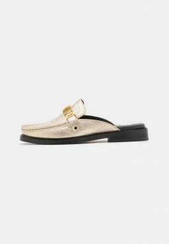 MOSCHINO Mules - Platino