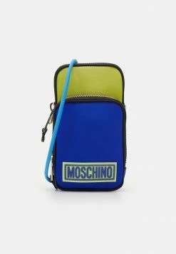 MOSCHINO LABEL UNISEX - Across Body Bag - Light Blue