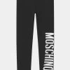 MOSCHINO UNISEX - Leggings - Trousers - Black
