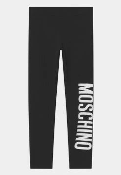 MOSCHINO UNISEX - Leggings - Trousers - Black