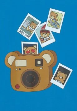 MOSCHINO UNISEX - Long Sleeved Top - Brilliant Blue 5 MOSCHINO UNISEX - Long Sleeved Top - Brilliant Blue -MOSCHINO SHOP ea44e1ee21254d7b96f8dd0d7205ea56