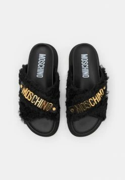 MOSCHINO Mules - Nero 9 MOSCHINO Mules - Nero -MOSCHINO SHOP eb7345237973428b92c1f244669f2303