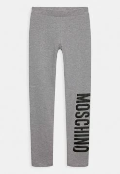 MOSCHINO UNISEX - Leggings - Trousers - Melange Grey