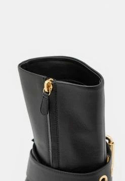 MOSCHINO High Heeled Ankle Boots - Nero -MOSCHINO SHOP ec1bf6a224464fe08a2b9e425571e187