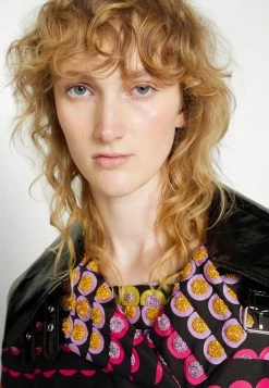 MOSCHINO EMBROIDERED - Trenchcoat - Fantasy Black -MOSCHINO SHOP ec822e09720047308e9ae93e26963aba