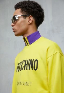 MOSCHINO Sweatshirt - Yellow -MOSCHINO SHOP ecb2c303f221419789245f63d85b62a6
