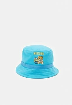MOSCHINO HAT WITH GIFT BOX UNISEX - Hat - Aquarius Blue