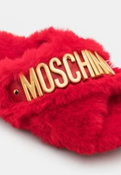 MOSCHINO Slippers - Red 11 MOSCHINO Slippers - Red -MOSCHINO SHOP ed8132e3e034402f87650ae2b53a60f5