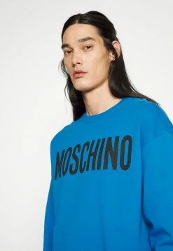 MOSCHINO Sweatshirt - Fantasy Blue -MOSCHINO SHOP ef7c3f2880fe4a358aa0640965d50fb7