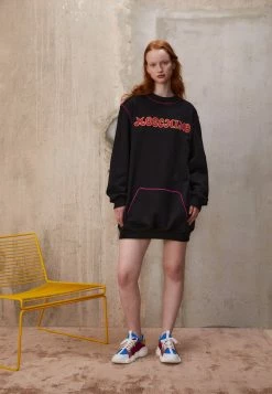 MOSCHINO EMBROIDERED SEASONAL - Day Dress - Black